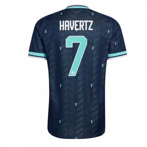 Futbalové dresy Nemecko MS 2026 Kai Havertz #7 Vonkajší 1 Futbalové dresy Nemecko MS 2026 Kai Havertz #7 Vonkajší
