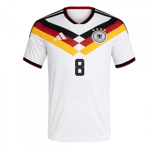 Futbalové dresy Nemecko MS 2026 Domáci Leon Goretzka #8 2 Futbalové dresy Nemecko MS 2026 Domáci Leon Goretzka #8 – Obrázok 2