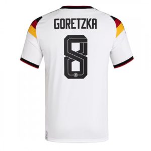 Futbalové dresy Nemecko MS 2026 Domáci Leon Goretzka #8