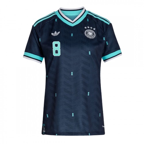 Nemecko MS 2026 Leon Goretzka #8 Vonkajší Ženy Futbalový Dres 2 Nemecko MS 2026 Leon Goretzka #8 Vonkajší Ženy Futbalový Dres – Obrázok 2