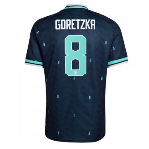 Futbalové dresy Nemecko MS 2026 Leon Goretzka #8 Vonkajší