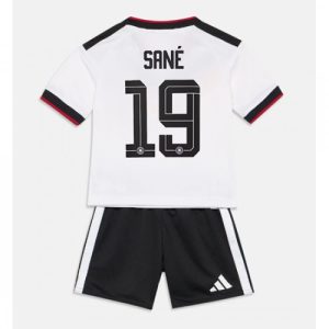 Detský futbalový dres Nemecko MS 2026 Domáci Leroy Sane #19 Komplet