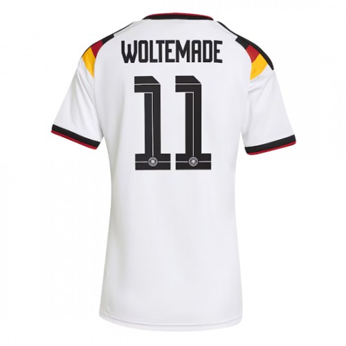 Nemecko MS 2026 Nick Woltemade #11 Domáci Ženy Futbalový Dres 1 Nemecko MS 2026 Nick Woltemade #11 Domáci Ženy Futbalový Dres