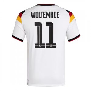 Futbalové dresy Nemecko MS 2026 Domáci Nick Woltemade #11