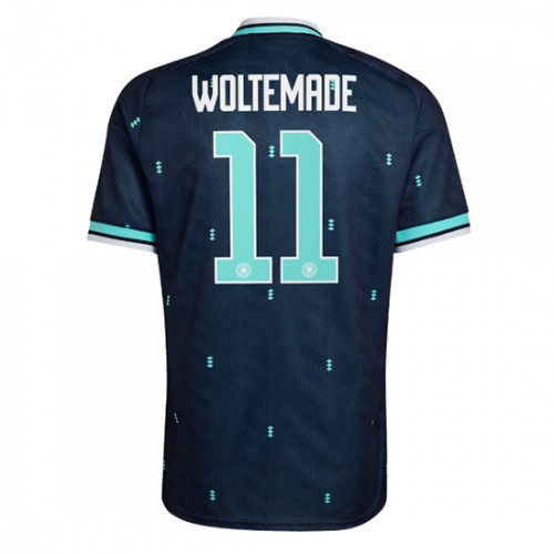 Futbalové dresy Nemecko MS 2026 Nick Woltemade #11 Vonkajší 1 Futbalové dresy Nemecko MS 2026 Nick Woltemade #11 Vonkajší
