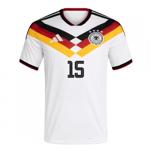 Futbalové dresy Nemecko MS 2026 Domáci Nico Schlotterbeck #15 2 Futbalové dresy Nemecko MS 2026 Domáci Nico Schlotterbeck #15 – Obrázok 2