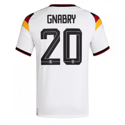 Futbalové dresy Nemecko MS 2026 Domáci Serge Gnabry #20 1 Futbalové dresy Nemecko MS 2026 Domáci Serge Gnabry #20