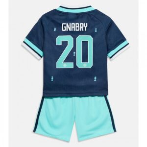 Detský futbalový dres Nemecko MS 2026 Vonkajší Serge Gnabry #20 Komplet
