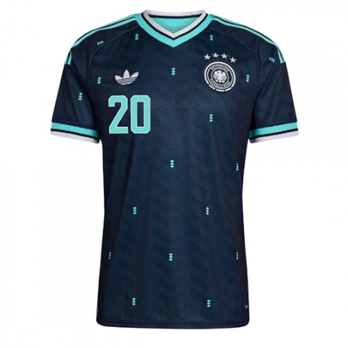 Futbalové dresy Nemecko MS 2026 Serge Gnabry #20 Vonkajší 2 Futbalové dresy Nemecko MS 2026 Serge Gnabry #20 Vonkajší – Obrázok 2