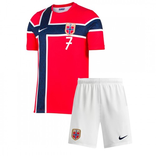 Detský Futbalový dres Komplet Nórsko Alexander Sorloth #7 Domáci MS 2026 2 Detský Futbalový dres Komplet Nórsko Alexander Sorloth #7 Domáci MS 2026 – Obrázok 2