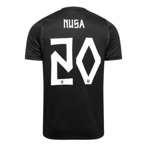 Futbalové dresy Nórsko MS 2026 Antonio Nusa #20 Vonkajší 1 Futbalové dresy Nórsko MS 2026 Antonio Nusa #20 Vonkajší