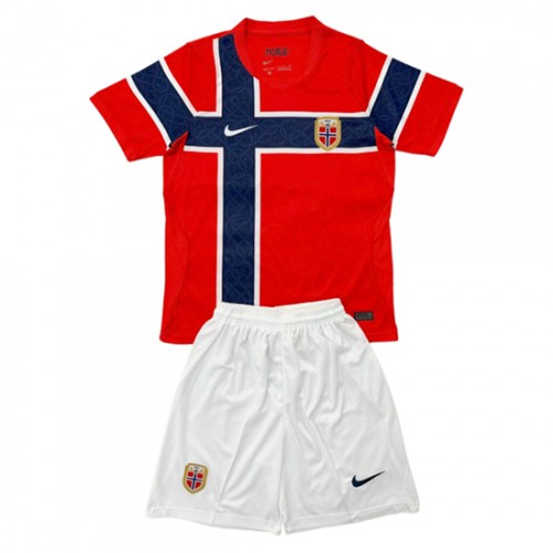 Detský Futbalový dres Komplet Nórsko Domáci MS 2026 1 Detský Futbalový dres Komplet Nórsko Domáci MS 2026