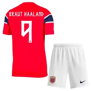 Erling Haaland #9 Nórsko Domáci dres MS 2026 Detské Komplet