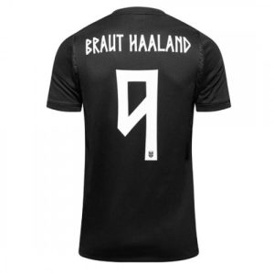 Futbalové dresy Nórsko MS 2026 Erling Haaland #9 Vonkajší