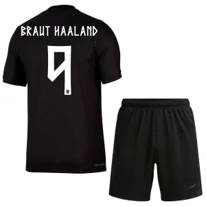 Erling Haaland #9 Nórsko Preč dres MS 2026 Detské Komplet