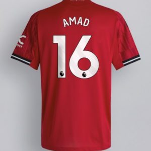 Herren-Fußballtrikot Manchester United 2025/26 Heim Amad Diallo #16 Kurzarm