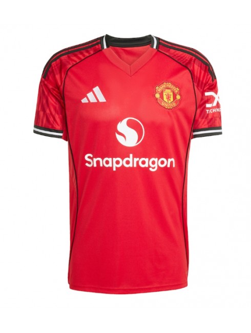 Herren-Fußballtrikot Manchester United 2025/26 Heim Bryan Mbeumo #19 Kurzarm 2 Herren-Fußballtrikot Manchester United 2025/26 Heim Trikot Bryan Mbeumo #19 Kurze Ärmel