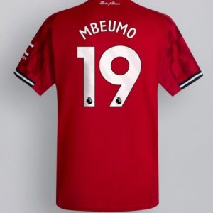 Herren-Fußballtrikot Manchester United 2025/26 Heim Trikot Bryan Mbeumo #19 Kurze Ärmel