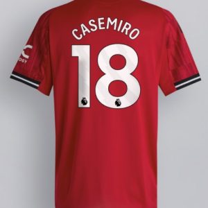Herren-Fußballtrikot Manchester United 2025/26 Heim Casemiro #18 Kurzarm