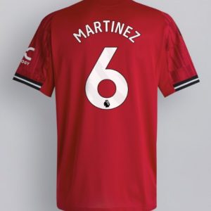 Herrn Fußballtrikot Manchester United 2025/26 Heim Lisandro Martínez #6 Kurze Ärmel