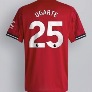 Herren-Fußballtrikot Manchester United 2025/26 Heim Manuel Ugarte #25 Kurze Ärmel