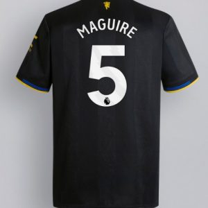 Herren-Fußballtrikot Manchester United 2025/26 Drittes Harry Maguire #5 Kurze Ärmel
