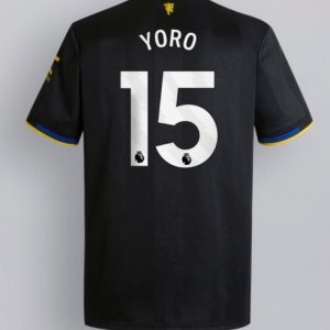 Herren-Fußballtrikot Manchester United 2025/26 Dritte Leny Yoro #15 Kurze Ärmel