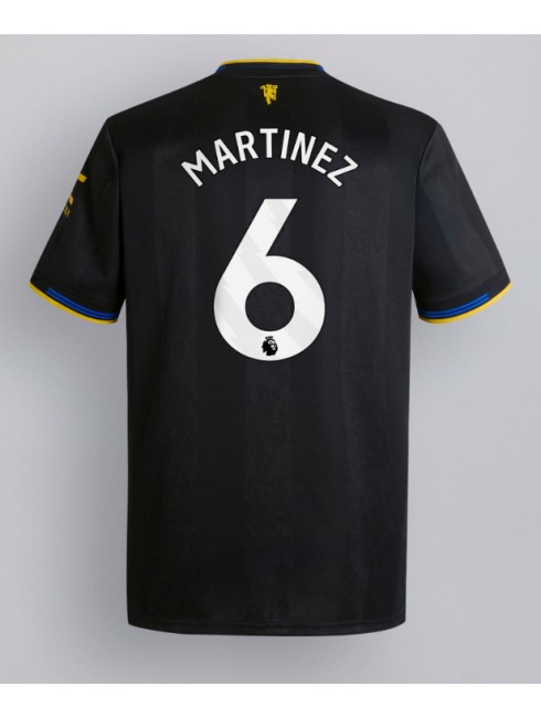 Herren-Fußballtrikot Manchester United 2025/26 Drittes Lisandro Martínez #6 Kurzarm 1 Herren-Fußballtrikot Manchester United 2025/26 Drittes Lisandro Martinez #6 Kurzarm