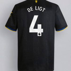 Herrenv jersey Manchester United 2025/26 Dritt Matthijs de Ligt #4 Kurze Ärmel