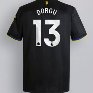 Herren-Fußballtrikot Manchester United 2025/26 Drittes Patrick Dorgu #13 Kurzarm