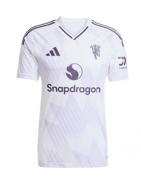 Pánsky Futbalový dres Manchester United 2025/26 Vonkajší Amad Diallo #16 Krátky Rukáv 2 Pánsky Futbalový dres Manchester United 2025/26 Vonkajší Amad Diallo #16 Krátky Rukáv