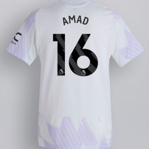 Herren-Fußballtrikot Manchester United 2025/26 Auswärts Amad Diallo #16 Kurzarm