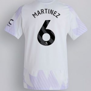 Herrn Fußballtrikot Manchester United 2025/26 Außentrikot Lisandro Martínez #6 Kurze Ärmel