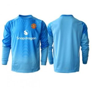 Heren doelman-tenue Manchester United 2025/26 Blauw Lange mouwen