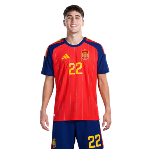 Pánsky Futbalový Dres Španielsko MS 2026 Domáci Pau Cubarsí 22 Komplet