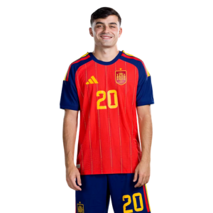Pánsky Futbalový Dres Španielsko MS 2026 Domáci Pedri 20 Komplet