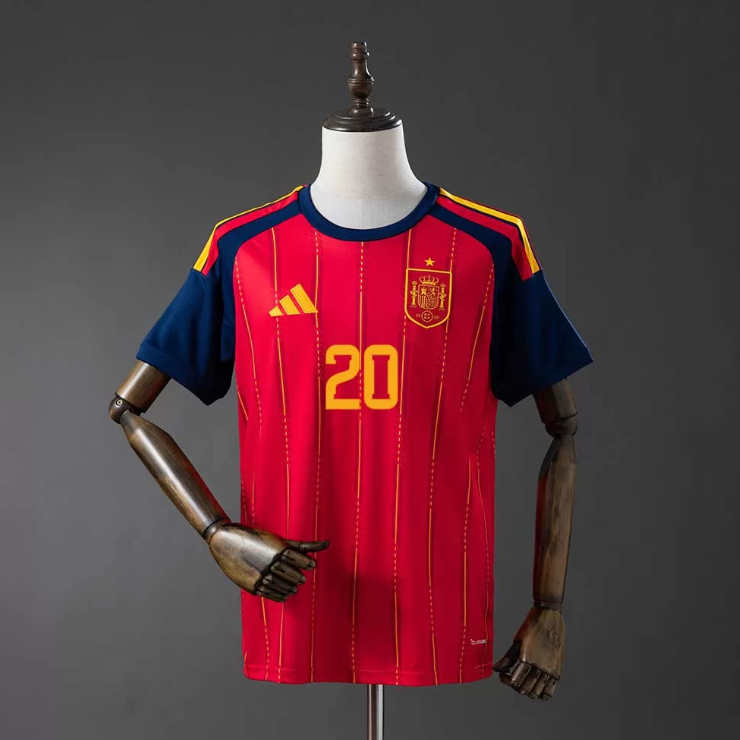 Pánsky Futbalový dres Španielsko domáci Pedri 20 MS 2026 2 Pánsky Futbalový dres Španielsko domáci Pedri 20 MS 2026 – Obrázok 2