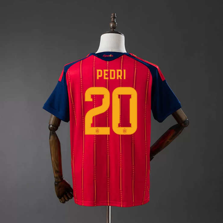 Pánsky Futbalový dres Španielsko domáci Pedri 20 MS 2026 3 Pánsky Futbalový dres Španielsko domáci Pedri 20 MS 2026 – Obrázok 3