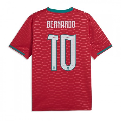 Portugalsko Domáci MS 2026 Bernardo Silva #10 futbalové dresy Krátky Rukáv 1 Portugalsko Domáci MS 2026 Bernardo Silva #10 futbalové dresy Krátky Rukáv