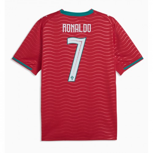 Portugalsko Domáci MS 2026 Cristiano Ronaldo #7 futbalové dresy Krátky Rukáv 1 Portugalsko Domáci MS 2026 Cristiano Ronaldo #7 futbalové dresy Krátky Rukáv