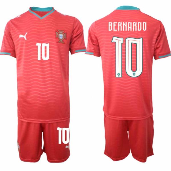 Fußball-Trikots Portugal Heim-WM 2026 – Bernardo Silva #10 Herren-Trikots + Shorts 1 Fußballtrikots Portugal Heim-WM 2026 – Bernardo Silva #10 Herren-Trikots + Shorts