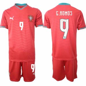 Fußballtrikots Portugal Heim-WM 2026 – Gonçalo Ramos #9 Herren-Trikots + Shorts