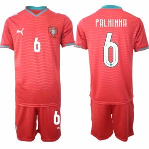 Futballtrikot Portugal Domáci MS 2026 – João Palhinha #6 Herren-Trikots + Shorts