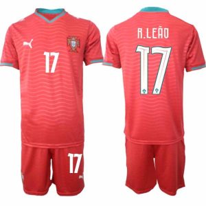 Fußball-Trikot Portugal Heim-WMS 2026 – Rafael Leão #17 Herren-Trikots + Shorts