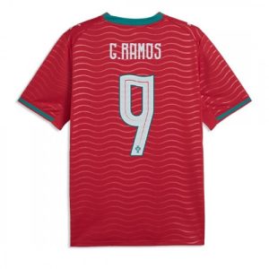 Portugalsko Domáci MS 2026 Goncalo Ramos #9 futbalové dresy Krátky Rukáv
