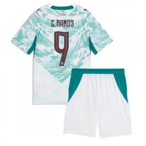 Detské Futbalové dresy Portugalsko Goncalo Ramos #9 Vonkajší MS 2026 Komplet