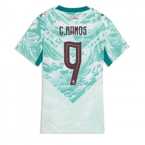 Futbalový Dres Portugalsko MS 2026 Goncalo Ramos #9 Vonkajší Ženy 1 Futbalový Dres Portugalsko MS 2026 Goncalo Ramos #9 Vonkajší Ženy