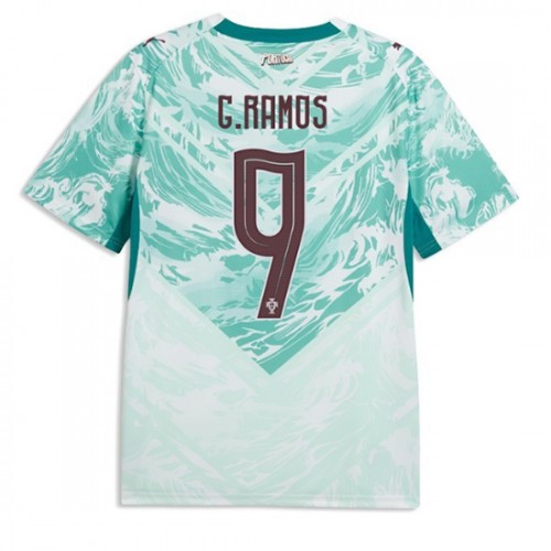 Portugalsko Vonkajší MS 2026 Goncalo Ramos #9 futbalové dresy Krátky Rukáv 1 Portugalsko Vonkajší MS 2026 Goncalo Ramos #9 futbalové dresy Krátky Rukáv