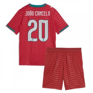 Detský Futbalový dres Portugalsko Joao Cancelo #20 Domáci MS 2026 Komplet