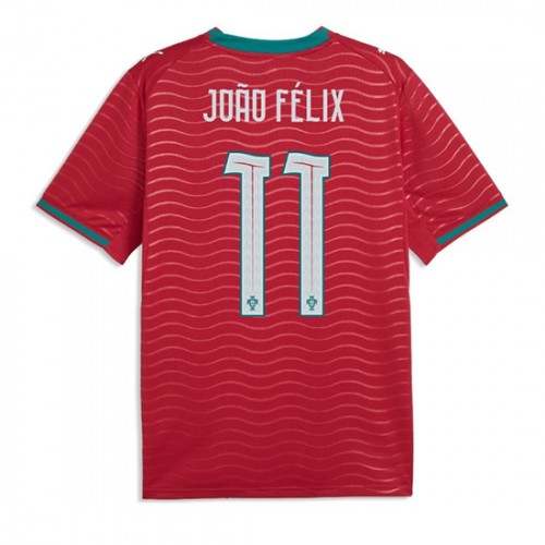 Portugalsko Domáci MS 2026 Joao Felix #11 futbalové dresy Krátky Rukáv 1 Portugalsko Domáci MS 2026 Joao Felix #11 futbalové dresy Krátky Rukáv